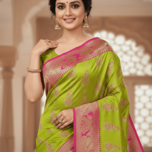 Shorno Royale Baluchari Saree