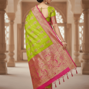 Shorno Royale Baluchari Saree