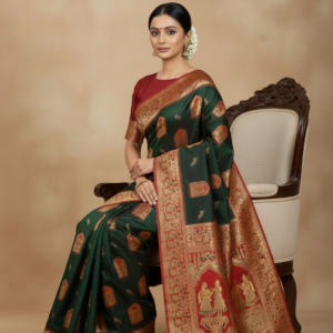 Heritage Weave Baluchari Saree